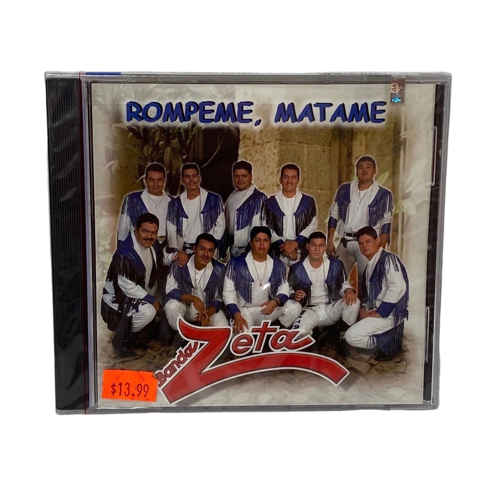 Banda Zeta: Rompeme Matame (CD 1999 WEA Latina) 28400-2 Factory Sealed New
